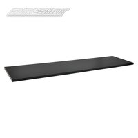 Slatwall Display Shelf-Black 48 X 12"